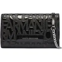 Armani Exchange per donna. XW000358AF17290UC001 XW000358AF17290 Portafoglio nero (OSFA), Casual, Sintetico, Poliestere