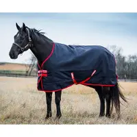 Horseware Rambo Original Turnout Medium 200g - Navy/Red, 140