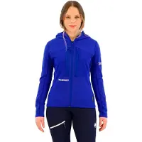 Mammut Women's Eiger Nordwand Advanced ML Hooded Jacket Giacca in pile Donna (XS, blu)
