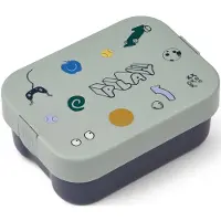 Liewood Kid's Kamil Lunchbox Contenitori per alimenti (7,8 x 19,7 x 14,1 cm, grigio)