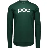 POC L/S Tee Maglia a manica lunga Uomo (L, verde)