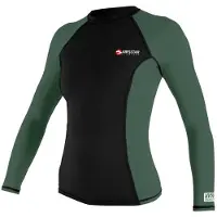 Abysstar Rash Guard A Maniche Lunghe Malibu
