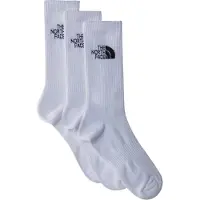 The North Face Multi Sport Cush Crew Socks 3-Pack Calze casual (44-46, bianco)