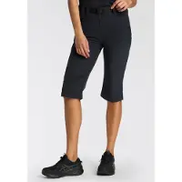 CMP Women's Stretch Capri Pantaloncini Donna (34, blu/nero)