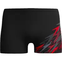 Speedo Medley Logo Aquashort Pantaloncino da bagno Uomo (8, nero)