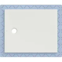 Geberit CleanFloor30 surface de douche, intégrée, avec voile d'étanchéité, 110x90cm, 551.013.00.1, 551.013.00.1