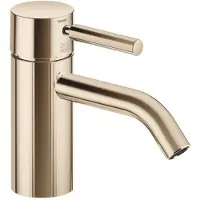 Dornbracht META Mitigeur monocommandé pour lavabo sans vidage, saillie 125mm, avec structure à facettes, 33530660-26, 33530660-26