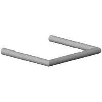 Dornbracht Tubo Dornb con attacco cromato