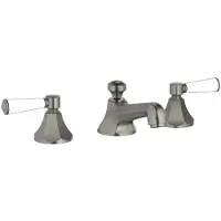 Dornbracht MADISON Mélangeur de lavabo à trois trous avec garniture d'écoulement, saillie 135mm, 20700370-99, 20700370-99