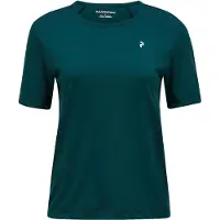 Peak Performance Women's Wool Blend S/S Tee Maglia funzionale Donna (L, blu)