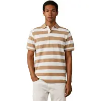 Hackett per uomo. HM5600186 Polo H Str beige (M), Casual, Cotone, Manica corta