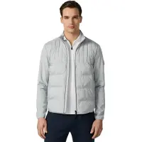 Hackett London per uomo. HM5800123 Felpa grigia Hs Solstice Hybrid (L), Casual, Grigio, Poliestere