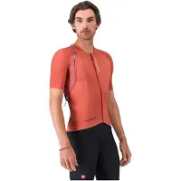 Castelli Unlimited Pro 2 Jersey Maglietta da ciclismo Uomo (M, rosso)