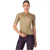 Castelli Women's Unlimited 2 Jersey Maglietta da ciclismo Donna (S, beige)