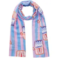 Codello Sciarpa blu / rosa