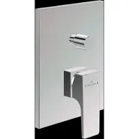 CASA39 Villeroy & Boch Architectura Square Miscelatore vasca da bagno da incasso TVS12500300061