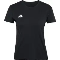 Adidas Women's Adizero Essentials Running Tee Maglia da corsa Donna (XS, nero)