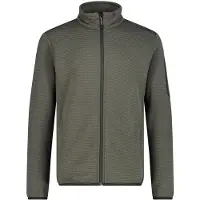 CMP Striped Jacquard Jacket Giacca in pile Uomo (48, grigio)