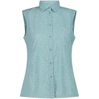 CMP Women's Sleeveless Shirt Camicetta Donna (34, turchese)