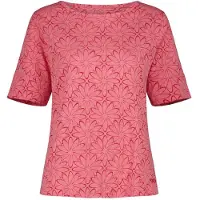 CMP Women's S/S T-Shirt Floral Maglia funzionale Donna (36, fuchsia)