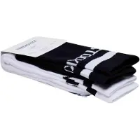 Birkenstock Cotton Crew Stripe 2-Pack Calze casual (45-47, bianco)