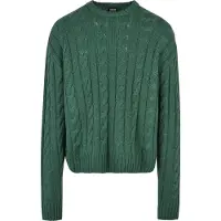 Urban Classics Boxy Sweater Green Taglia: L | Maglioni a maglia Outlet | Uomo | Verde
