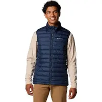 Columbia Powder Lite II Vest Gilet sintetico Uomo (S, blu)