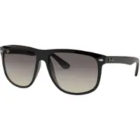 Ray-Ban - Occhiali da sole lifestyle - Boyfriend Polished Black Grey in Nylon - Nero