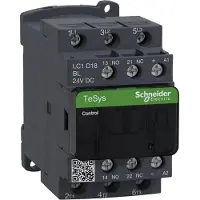 Schneider Electric Contattore di potenza 18A 24VDC LC1D18BL