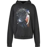 Mister tee Felpa Con Cappuccio Thorned Mask Oversize