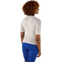 Bauerfeind Sports Women's Sports Compression Shirt Short Sleeve Maglia da corsa Donna (XS, marrone)