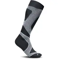 Bauerfeind Sports Run Performance Compression Socks Calze da running Uomo (38-41 - Wade M, grigio)