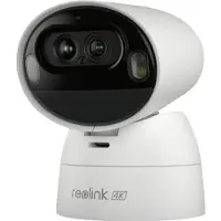 Reolink Argus Series B730 Telecamera Wi-Fi Solare /a Batteria Dual-lens 4K Con Tracciamento Auto-Zoom
