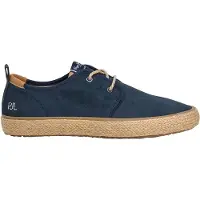 Pepe Jeans per uomo. PMS100007 Espadrillas casual Navy Port (44), Blu, Tessuto, Basso, Stringhe