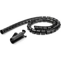 StarTech.com Manicotto Di Gestione Dei Cavi A Spirale 2.5 M