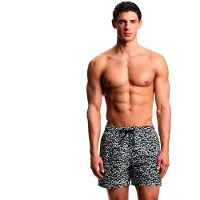 Emporio Armani per uomo. EM000583_AF20440 Costume da bagno intero a tema marino (M), Beachwear, Poliestere, Navy