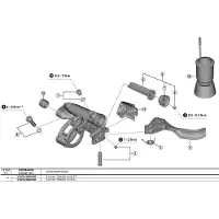 Shimano Assemblaggio Corpo Leva Destra Bl-m9220 Y2rj98040