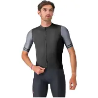 Castelli Prologo Lite 2 Jersey Maglietta da ciclismo Uomo (S, grigio)