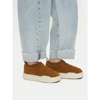 Moon boot - Pantofole imbottite - Park Soft Suede Cognac - Taglia 42 - Marrone