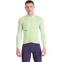 Sportful SRK Jersey Long Sleeves Maglietta da ciclismo Uomo (XL, verde)