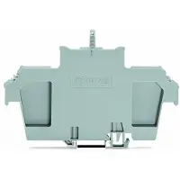 Wago Supporto per profilo di copertura ; tipo 2; incl. viti di fissaggio e bloccaggio e dado zigrinato; grigio 709-168