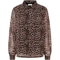Cream Camicia da donna 'CRYuna' marrone / cioccolato / nero