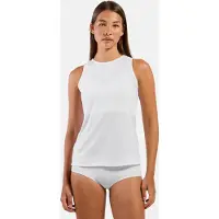 Odlo Women's Active Light Top Crew Neck Singlet Intimo sintetico Donna (S, grigio)