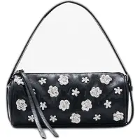 Desigual , Piccola borsa trapuntata, Donna, Poliuretano, Nero, U