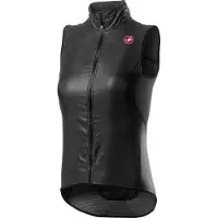 Castelli Women's Aria Vest Gilet da ciclismo Donna (XL, nero/grigio)