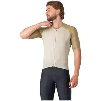 Castelli Unlimited Endurance 3 Jersey Maglietta da ciclismo Uomo (XL, beige)