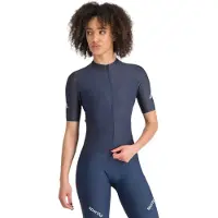 Sportful Women's Hyperepic Jersey Maglietta da ciclismo Donna (L, blu)