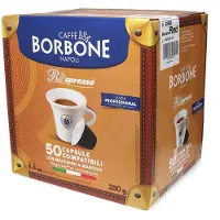 Caffe Borbone Capsule Da Caffè Respresso Miscela Rossa 50 Unità
