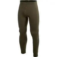Woolpower Long John 400 Intimo lana merinos (L, grigio/olivia)