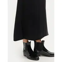 Love Moschino Pvc Rain Boots Logo Band Black Taglia: 37 | Stivali Outlet | Donna | Nero